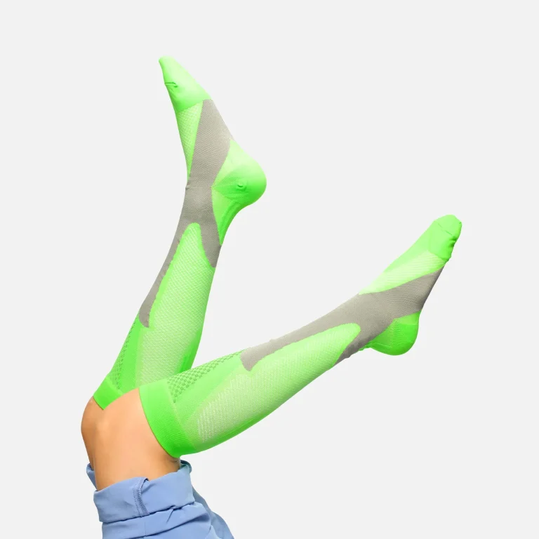 neon-green-compression-socks
